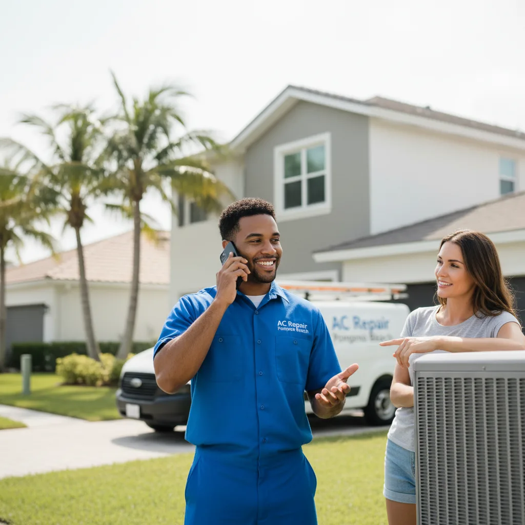 AC Repair Pompano Beach customer support in Hardwick